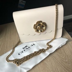 Coach Bowery Mini Crossbody with Tea Rose Turnlock